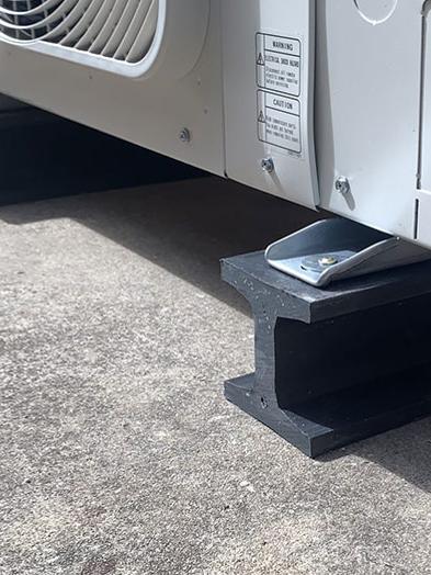 Outdoor unit on slab - Ducted install · Perth